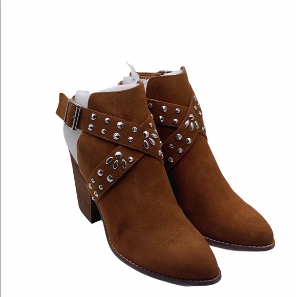 CHINESE LAUNDRY NIB Rusty Brown Small Town Booties - Picture 8 of 16